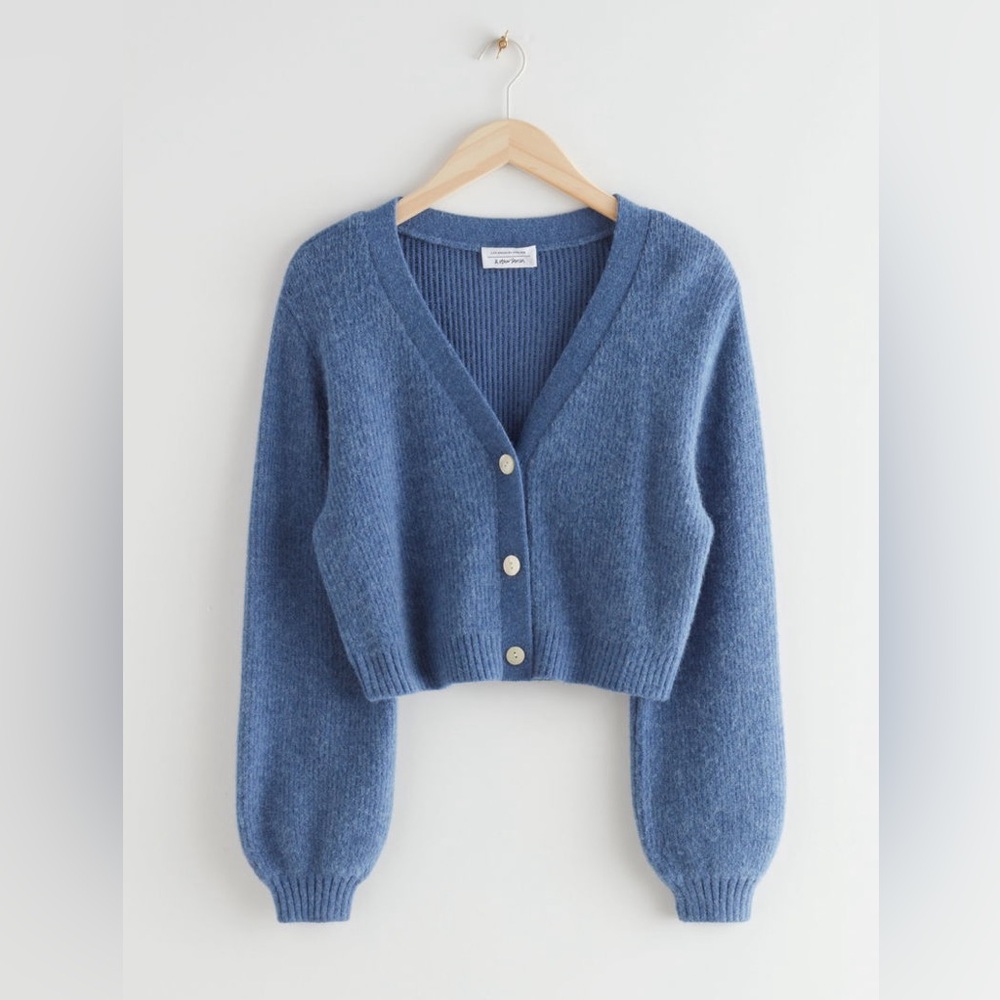 Cropped Boxy Knit Cardigan — & Other Stories